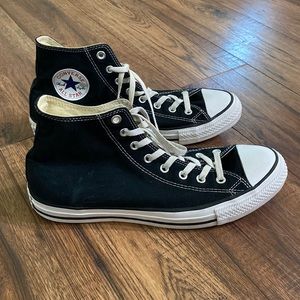 Classic Black High Top Converse